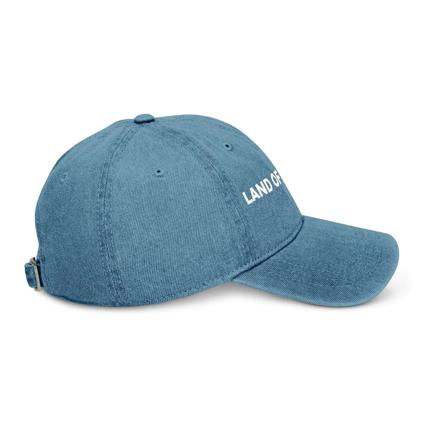Vintage Denim Hat - Embroidered Land Patriotic - Dipaliz
