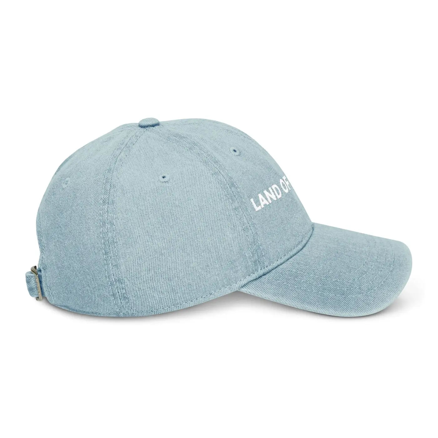 Vintage Denim Hat - Embroidered Land Patriotic - Dipaliz