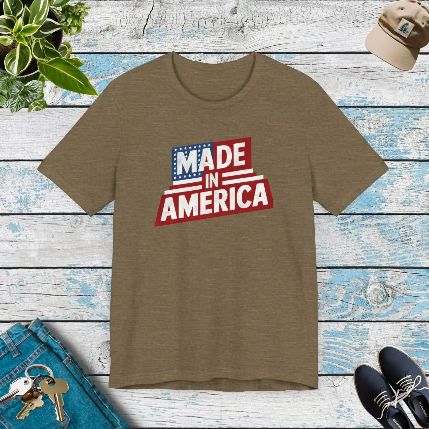Made in America T-shirt – Independence Day - Dipaliz