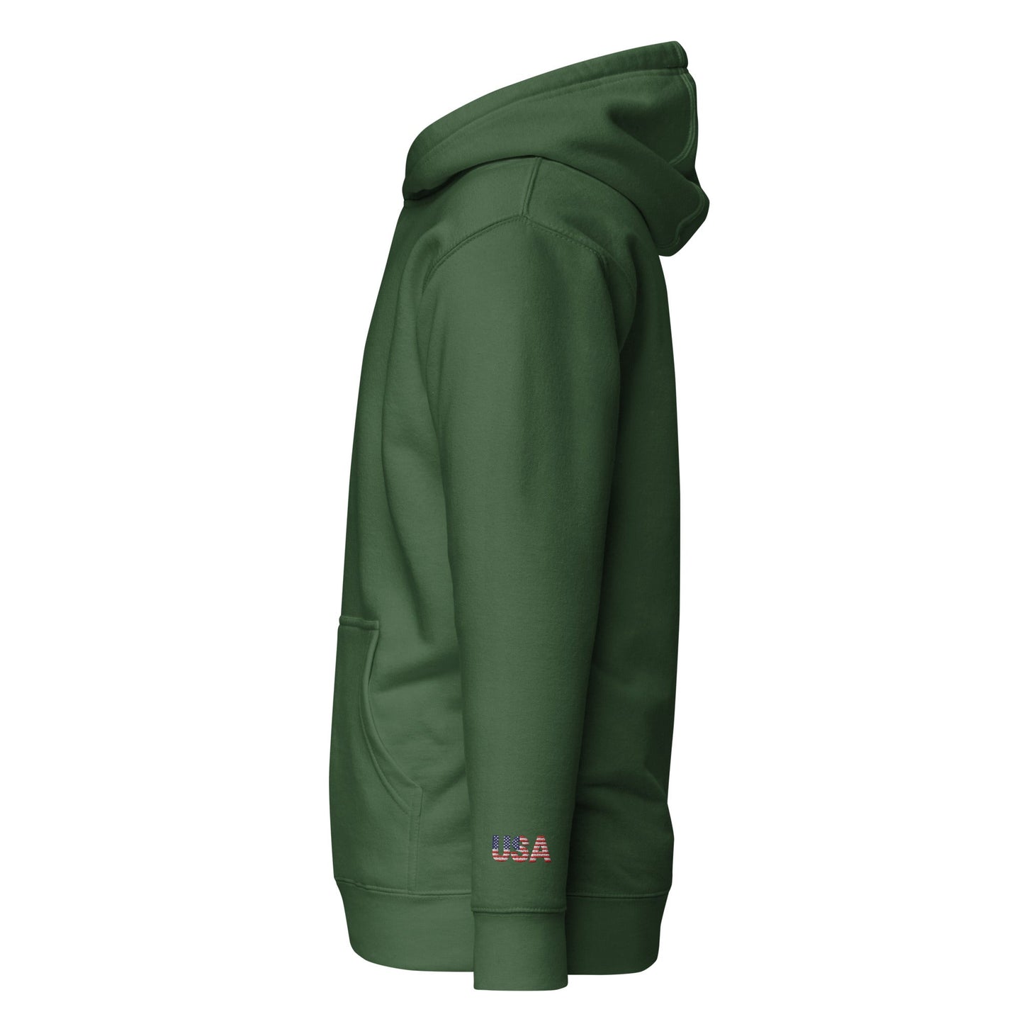 The most comfortable embroidered Hoodie you have ever seen - runs small so size up - 'Merica Merch