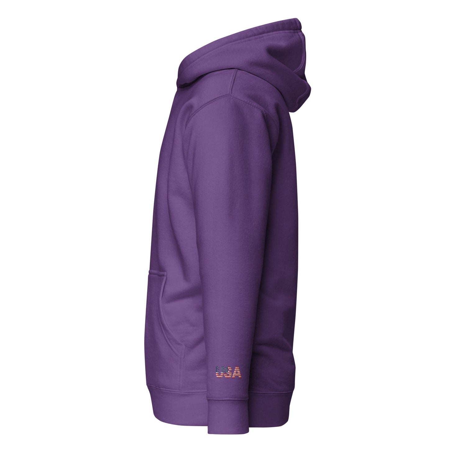 The most comfortable embroidered Hoodie you have ever seen - runs small so size up - 'Merica Merch